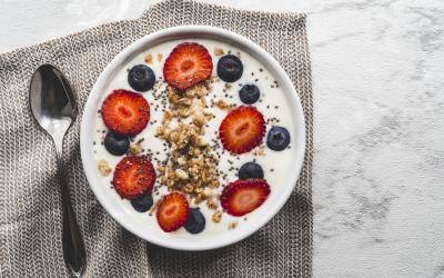 Joghurt Topfen Bowl