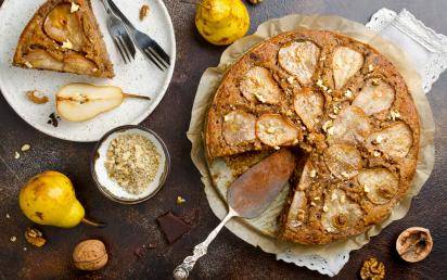 Saftiger Birnenkuchen