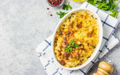 Überbackene Krautfleckerl