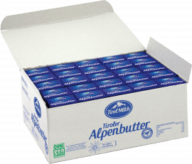 Tirol Milch Teebutter 10g - Karton 2kg
