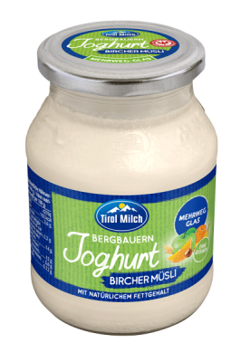 Tiroler Bergbauern Joghurt Bircher Müsli 4% 450g