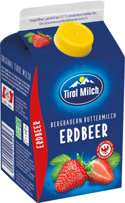 Tiroler Buttermilch Erdbeer 0,5L