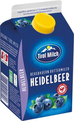 Tiroler Buttermilch Heidelbeer 0,5L