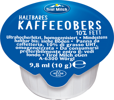 Tiroler Kaffeeobers 10g - Karton mit 200 Stk.