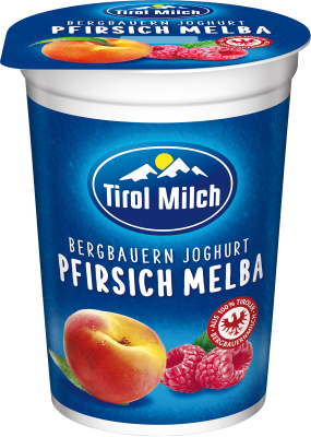 Fruchtjoghurt Pfirsich Melba 500g