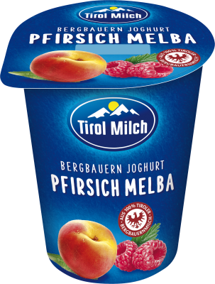 Fruchtjoghurt Pfirsich Melba 180g