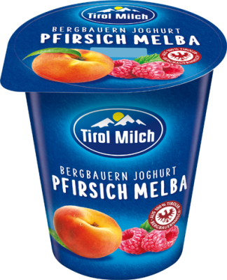 Fruchtjoghurt Pfirsich Melba 500g