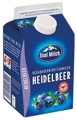 Tiroler Buttermilch Heidelbeer 0,5L